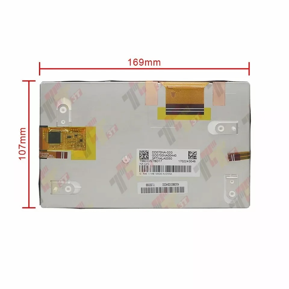 Armaturenbrett-Touchscreen-Display für Renault mit Touchpanel DD070NA-02G – Detail 2