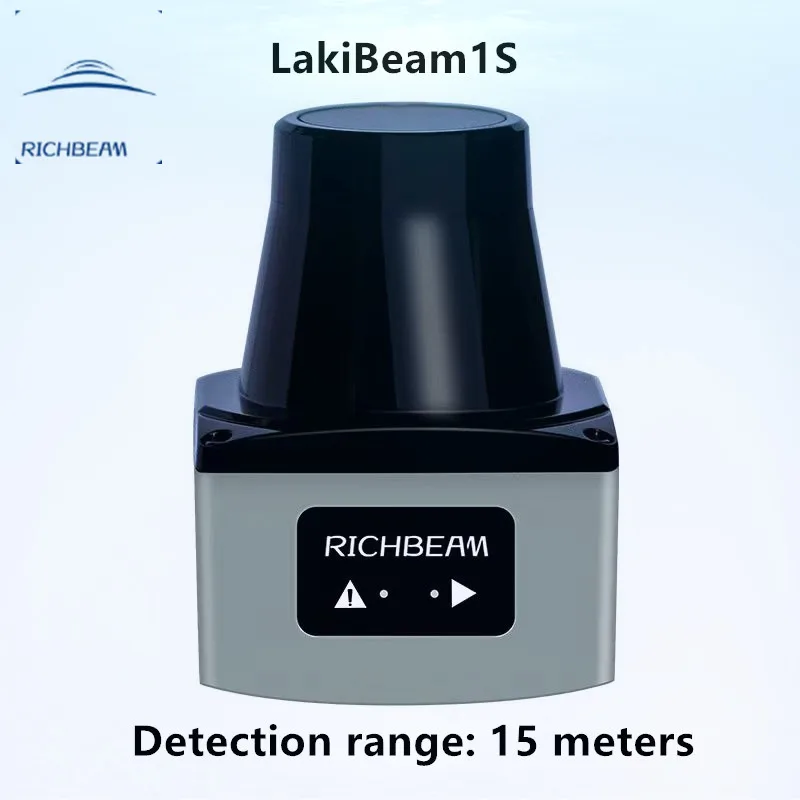 

RICHBEAM LakiBeam1S lidar 15m TOF industrial 2D laser ranging radar for robot obstacle avoidance Wall floor screen interaction