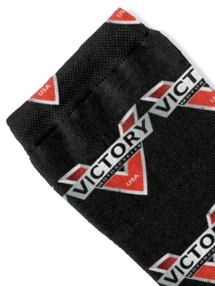 Victory Motorcycles Classic T-Shirt Socks happy Rugby Women's Socks Men's