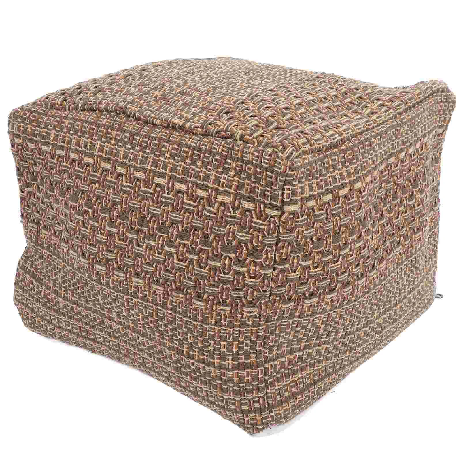 

Footstool Indoor Seats Mat Cover Sofa Cushions for Office Chairs Aldult Gym Cotton Linen Furniture Floor Bed Pillows