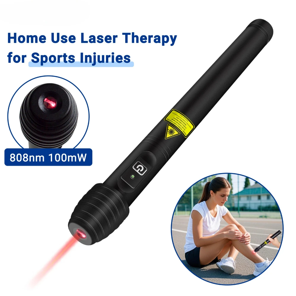 Frovab 808nm Penna laser portatile a luce infrarossa vicina Dispositivo per alleviare il dolore domestico Sciatica Artrite Giunti rigidi Terapia di agopuntura