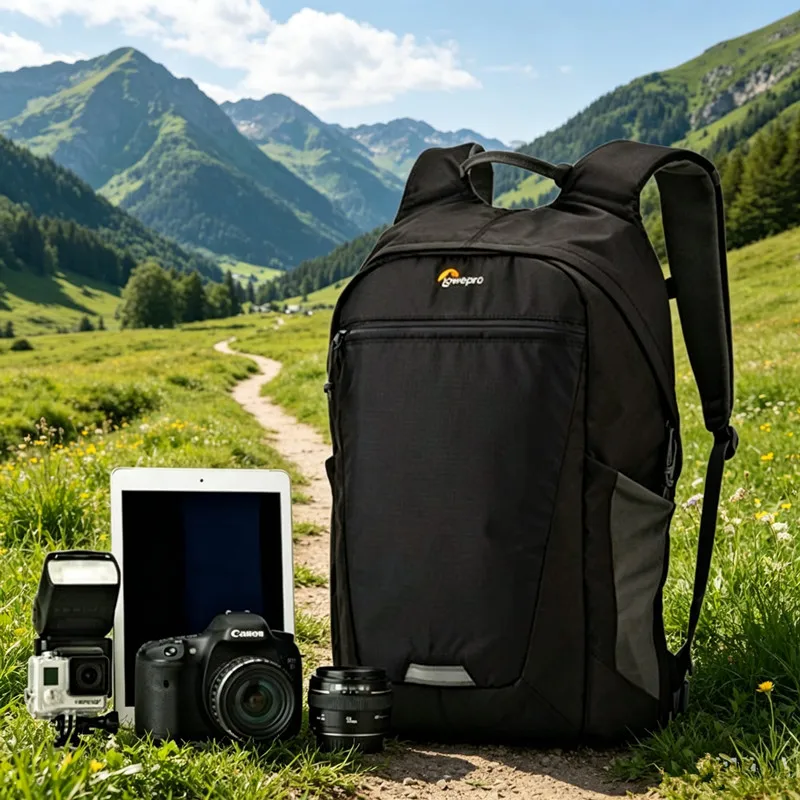

Lowepro Camera Bag Photo Hatchback BP 250 AW II DSLR Double Shoulder Bag Outdoor Photography Bag