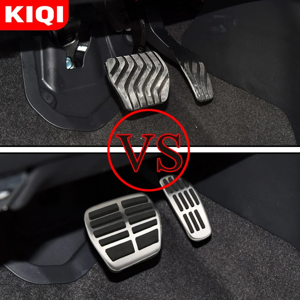 Car Pedals for Nissan Qashqai J11 X-Trail Rogue T32 Kicks Altima Micra Renault Koleos II Kadjar QM6 Gas Brake Pedal Pads Cover