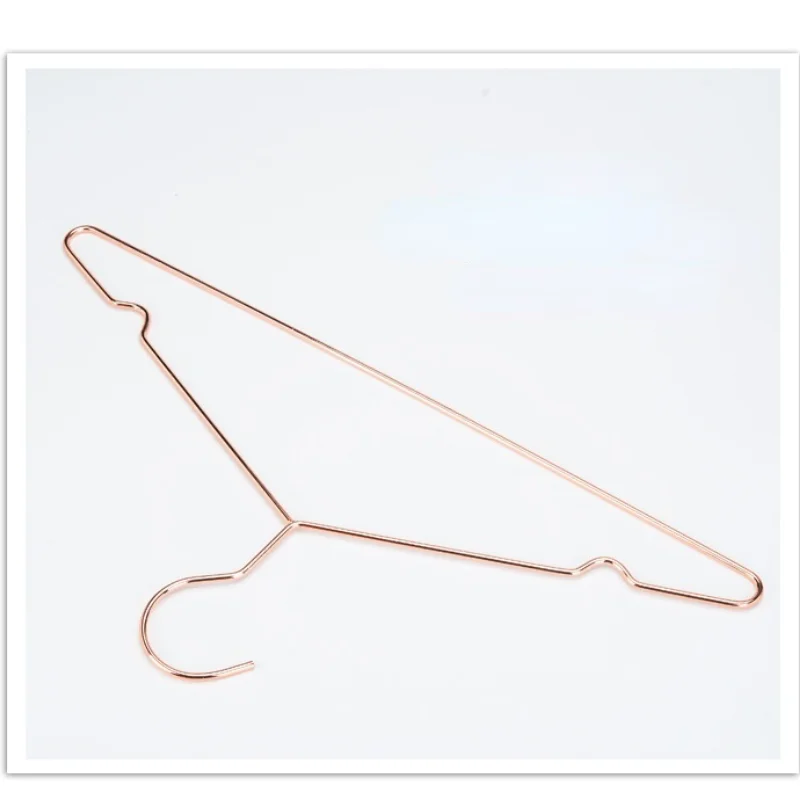 5pcs Nordic Minimalist Style Golden Hangers Clothing Store High-end Hangers Home Bedroom Drying Racks Clothes Hanger Pants Racks