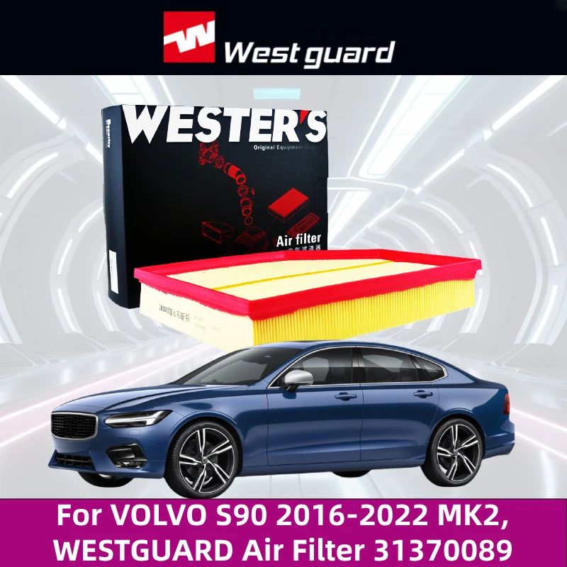 

For VOLVO S90 2016-2022 MK2, WESTGUARD Air Filter High Performance Car Accessories 31370089 C29021