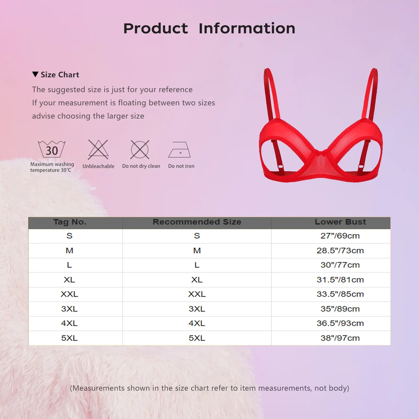 ملابس داخلية نسائية شفافة من خلال حمالة صدر مكشوفة من Bralette مثيرة شبكية مفتوحة من Underwire حمالة صدر رافعة ملابس داخلية علوية غريبة غير مبطنة