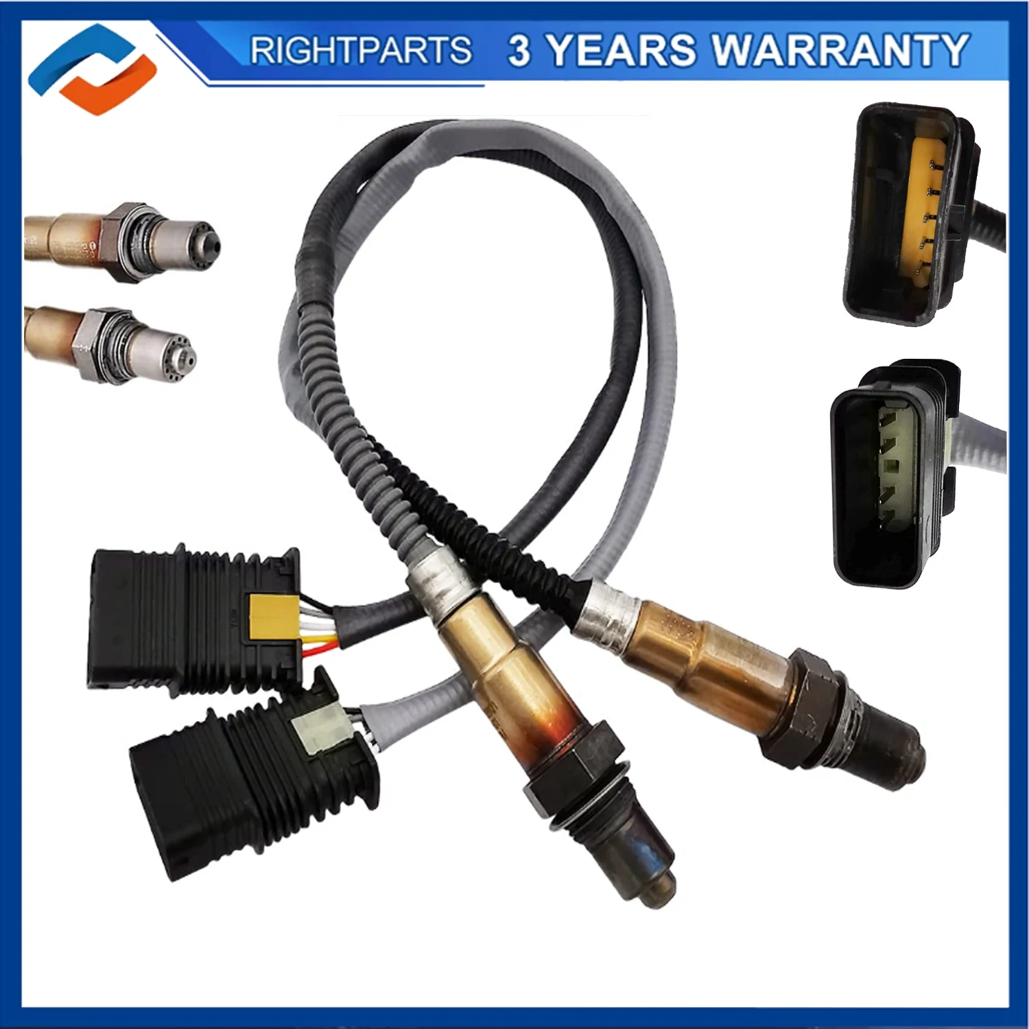 

2Pcs Upstream & Downstream Oxygen Sensor O2 Sensor For BMW 228I 320I 328I 428I 528I X1 X3 X4 X5 Z4 11787589121 11787589122