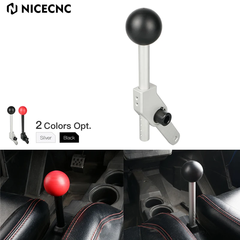 

NiceCNC Shift Lever Knob Kit For Polaris RZR 1000 XP 800 900 2011-2021 TURBO Aluminum Alloy Adjustable Lever UTV Accessories