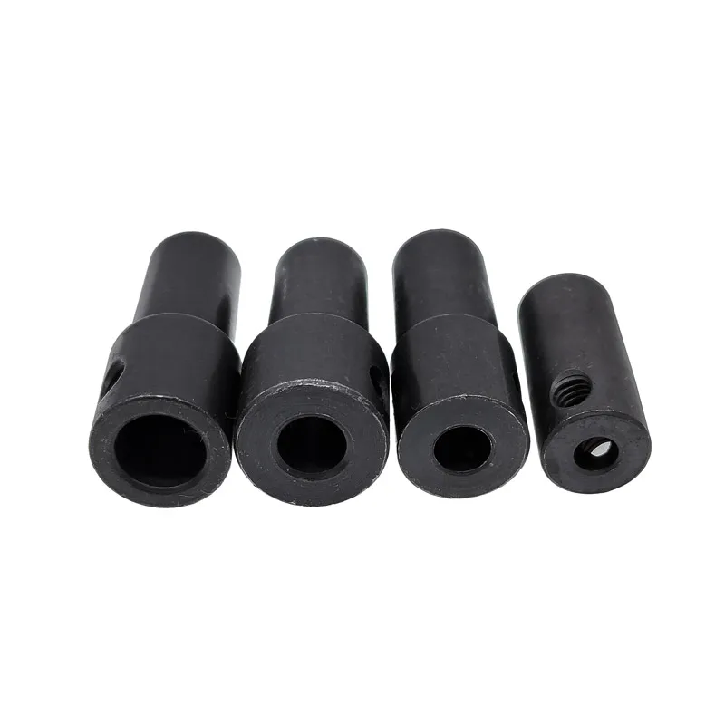 1PCS Drill Chuck 0.6-6mm 0.3-4mm 1.5-10mm JT0 B10 B12 Adaptor Connecting Rod 4/5/6/8/10/12mm Shaft Sleeve Steel Copper Coupling