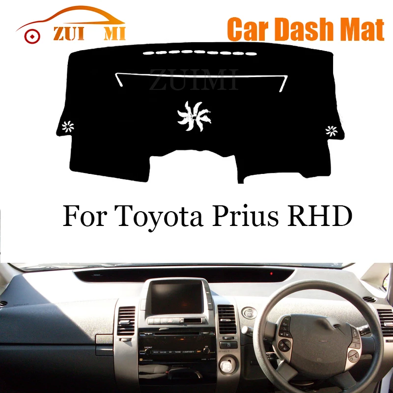 

ZUIMI Dashboard Cover Dash Mat Dashmat For Toyota Prius LHD RHD Dash Board Cover Pad Sun Shade Sunscreen And Insulation Non Slip