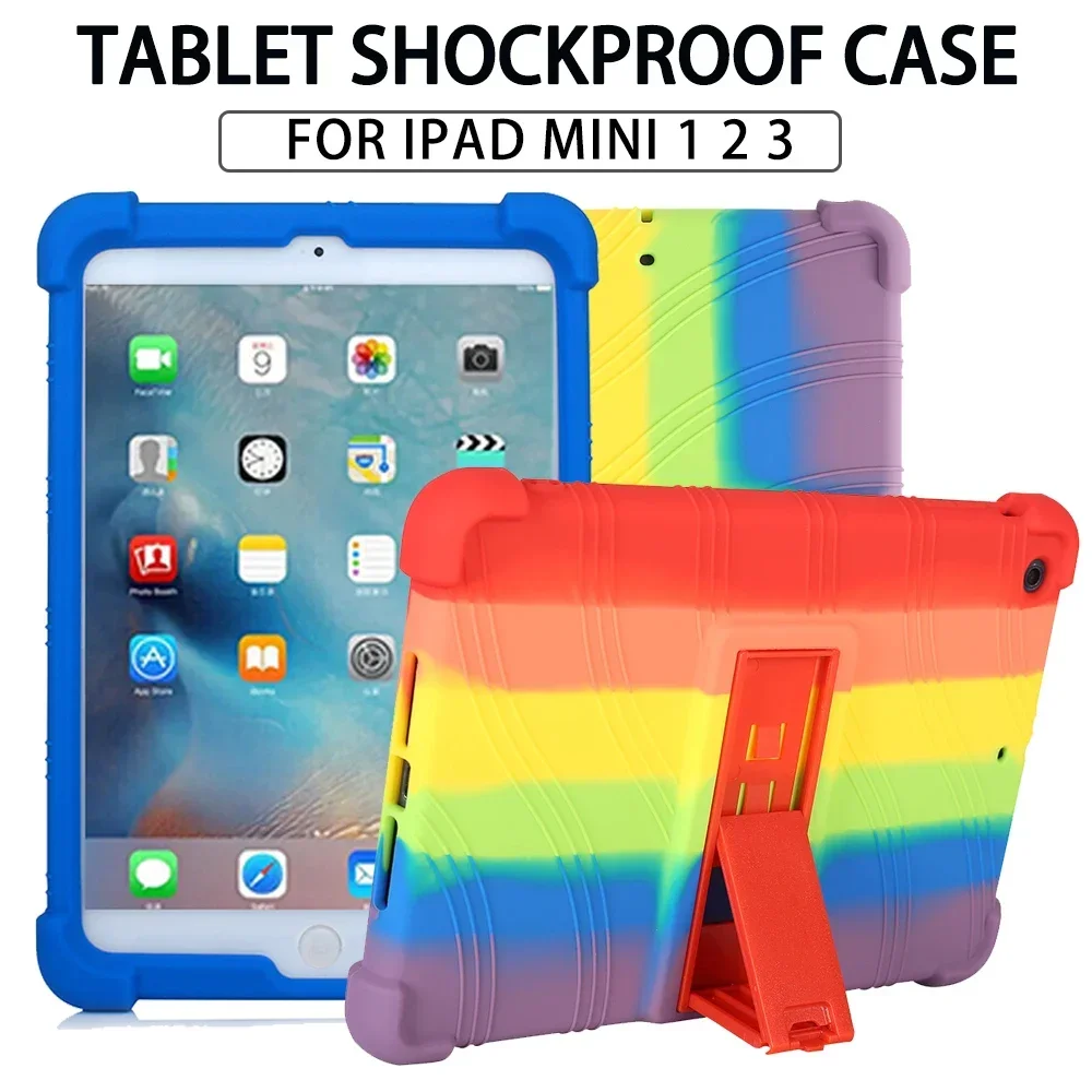 Cover in Silicone Cornors con cavalletto per iPad Mini 1 2 3 Case modelli di Tablet da 7.9 \