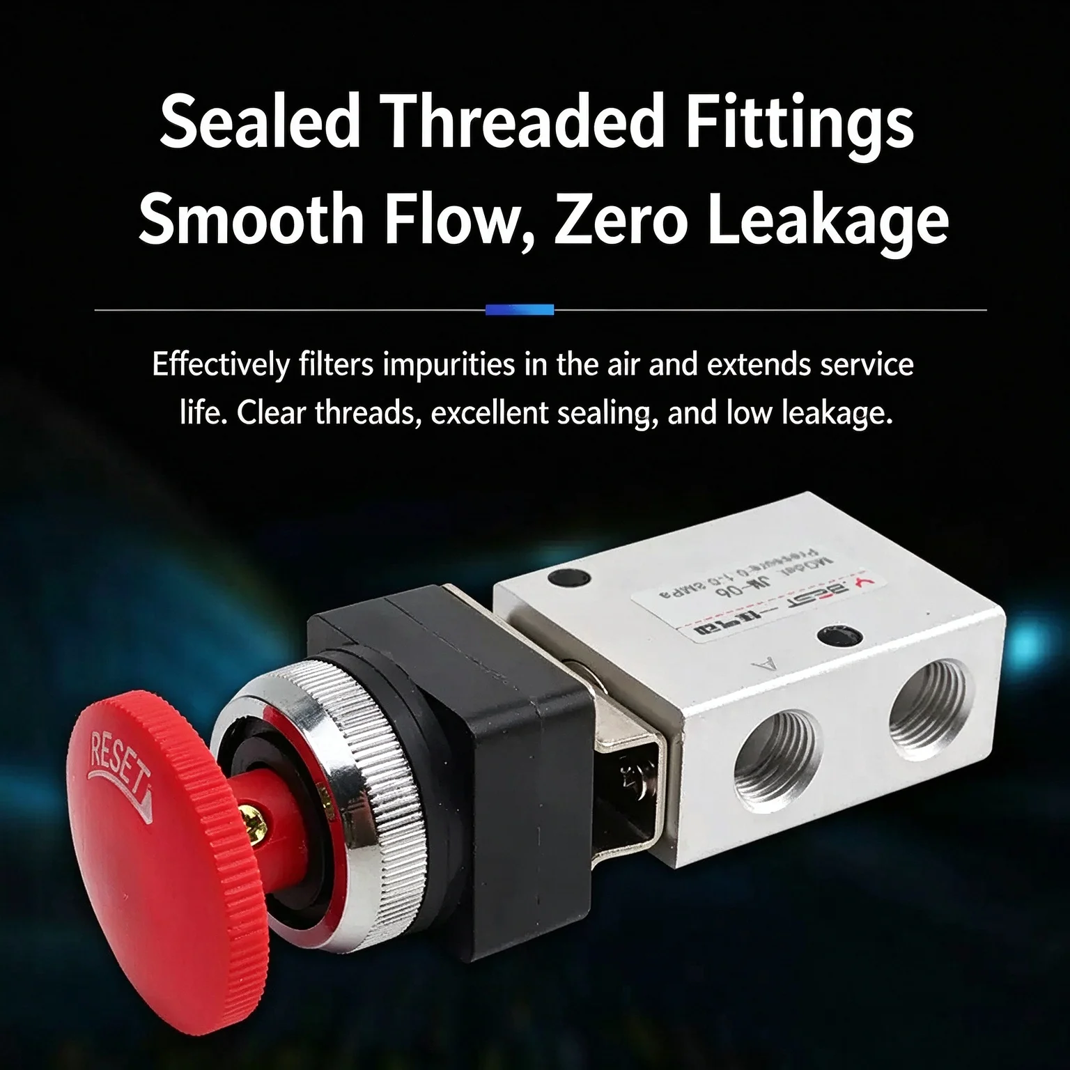 JM-05/JM-06/JM-06A/JM-07/Mechanical/Valves/JM/Pneumatic/Two-Position/Three-Way//Manual/Pneumatic/Valve/Switch/Control/Valves