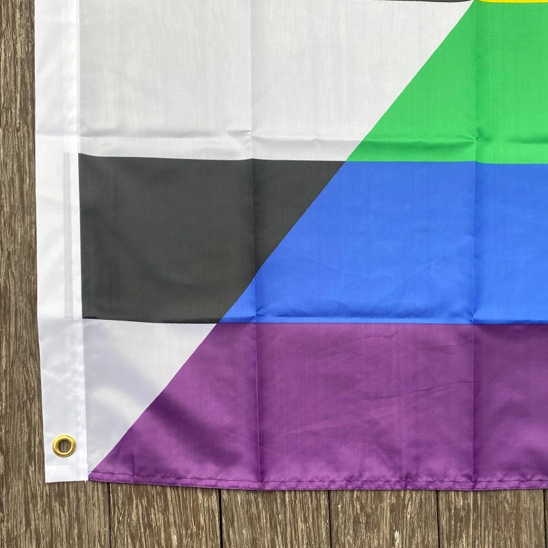 xvggdg  rainbow Flags 3x5FT  LGBT rainbow pride Gay Straight Ally Flag  Polyester Colorful Rainbow Flag