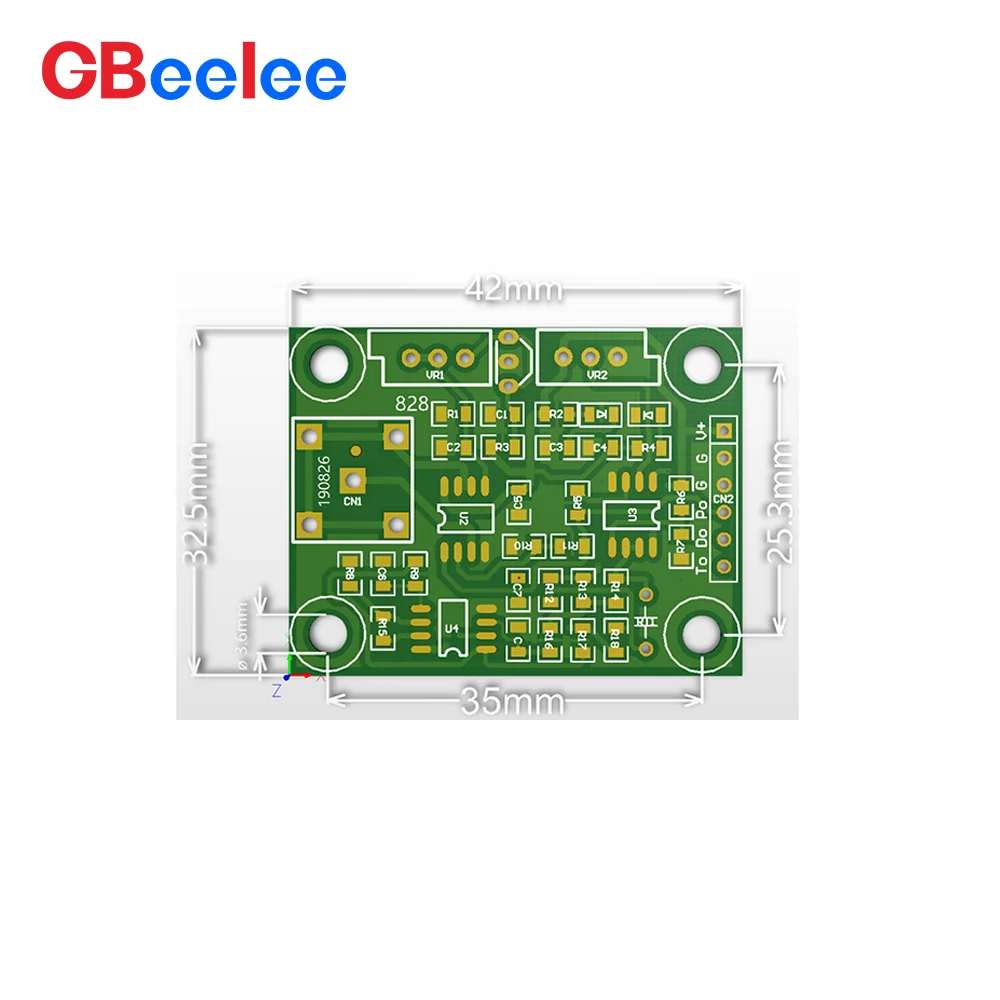 10PCS Liquid PH Value Test Collection Monitoring Module PH Value 0-14 Detection Sensor Module Water Quality Monitoring Sensor Mo