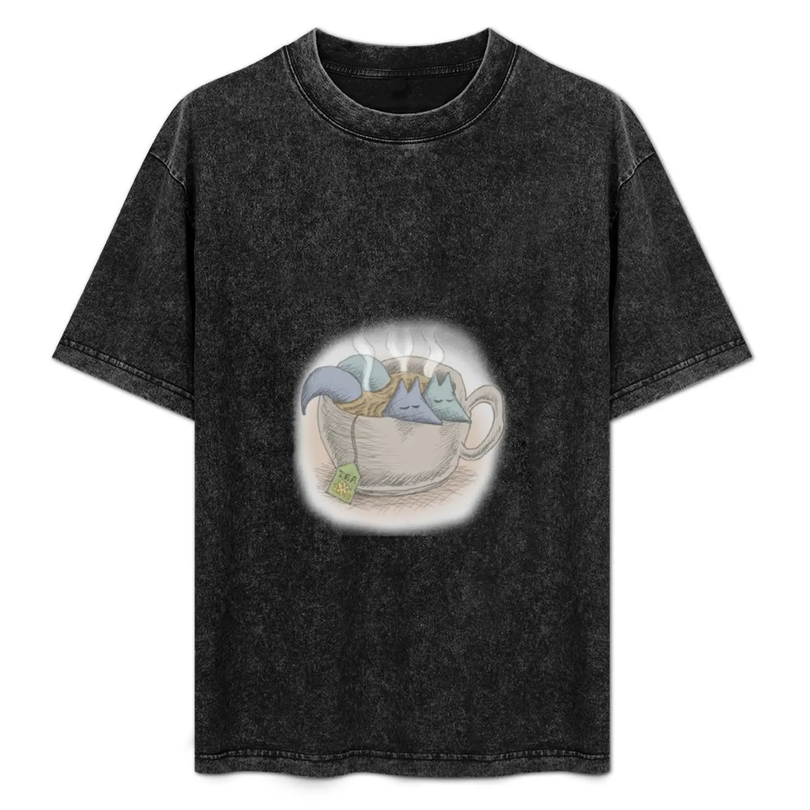 

Teacup Bath T-Shirt Sports Basic Short Sleeve T-Shirt