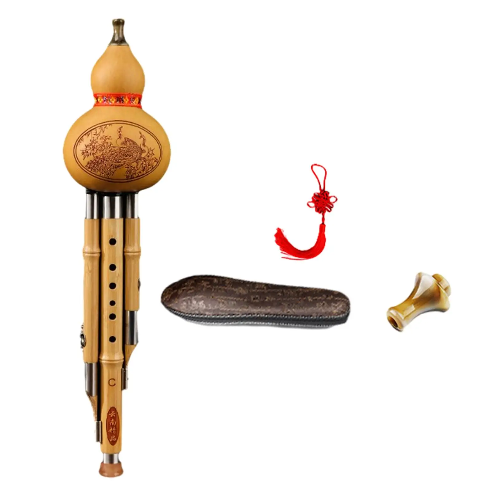 bamboo-hulusi-bamboo-with-case-chinese-musical-instrument-traditional-for-music-learning-show-practice-performance-exercise