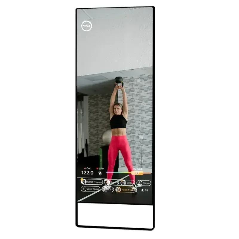 

32 inch 43 inch Smart Fitness Mirror,Touch Screen Magic Mirror With App,Interactive Workout Mirror