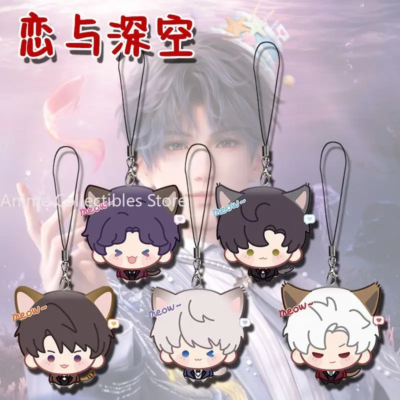 

Аниме Love and Deepspace Rafayel Sylus Zayne, подвеска для телефона, брелок, милый кулон, ювелирный брелок, ремешок, рождественские подарки