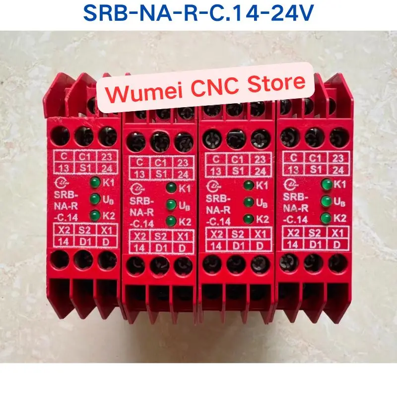 Second-hand test OK for SCHMERSAL relay SRB-NA-R-C.14-24V 1 piece