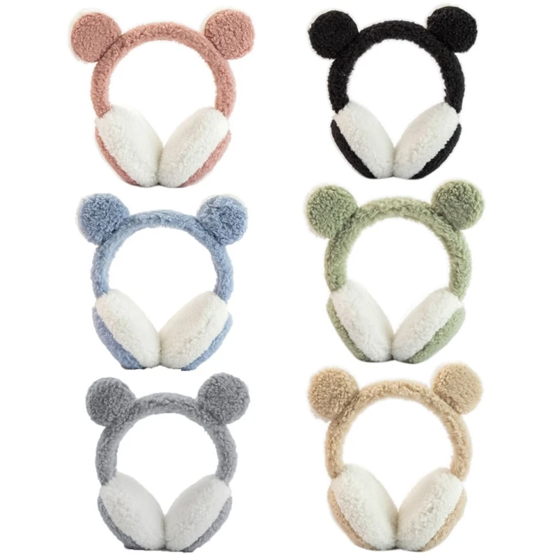 Plush Earmuffs Earflaps สัตว์ Earmuffs สำหรับสาว Warm Earmuffs หูอุ่นของขวัญสำหรับสาวฝาครอบหูแฟชั่น