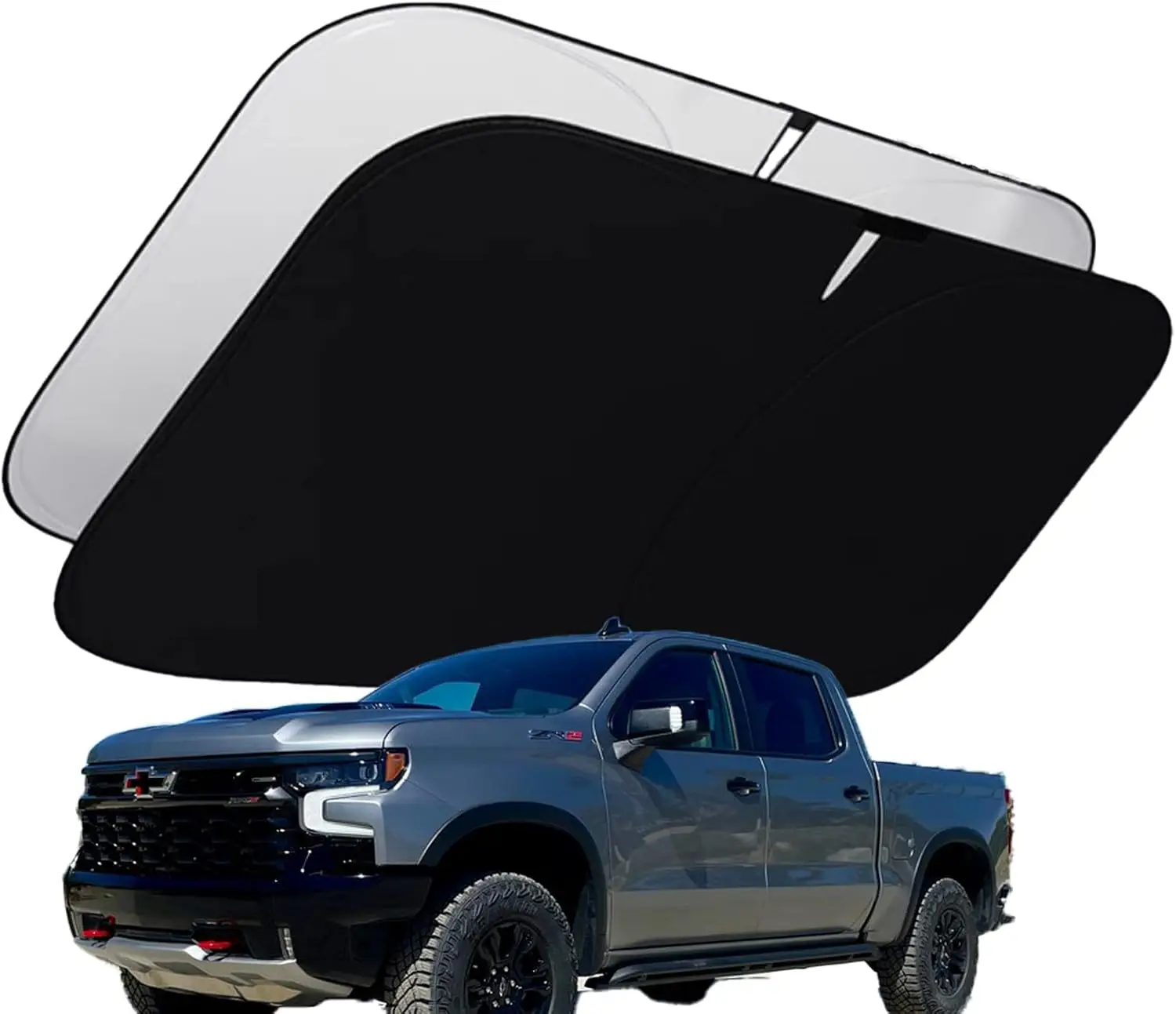 

Солнцезащитный козырек Chevy Silverado 2022-2025, блокировка 99% УФ-излучения, индивидуальная посадка, одобрено OEM