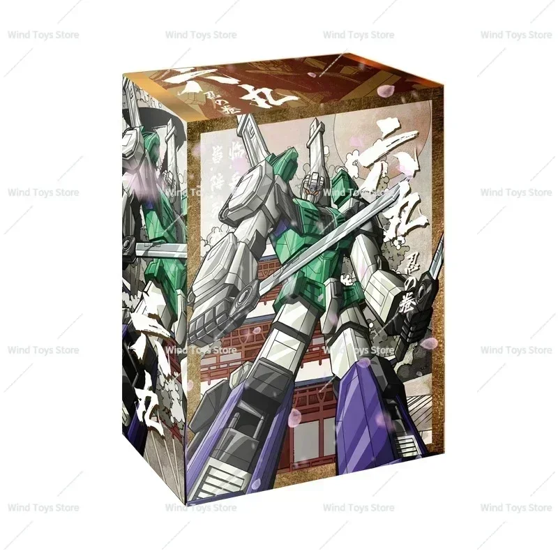 Disponibile Giocattolo di trasformazione Jinbao Sixshot Six-Shot Ninja Staff Six-Shot Samurai G1 Action Figure Toy Collezione regalo