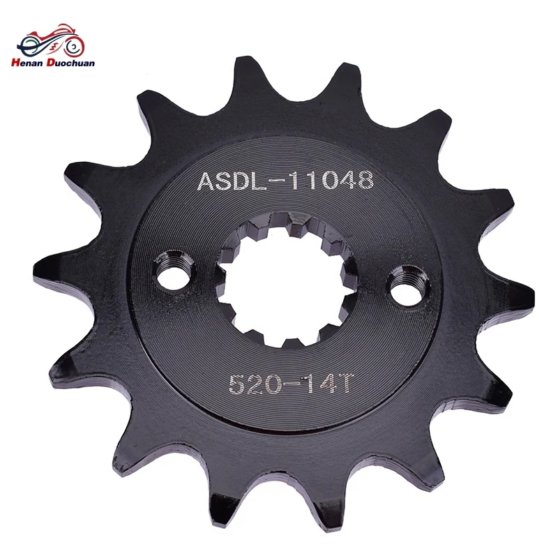 

520-14T Motorcycle Front Sprocket For Honda CRF250 CRF250L 2013-2020 CBF250 CBF250R ABS 2018-2019 CBR250 300 CB300 CRF300 CMX300