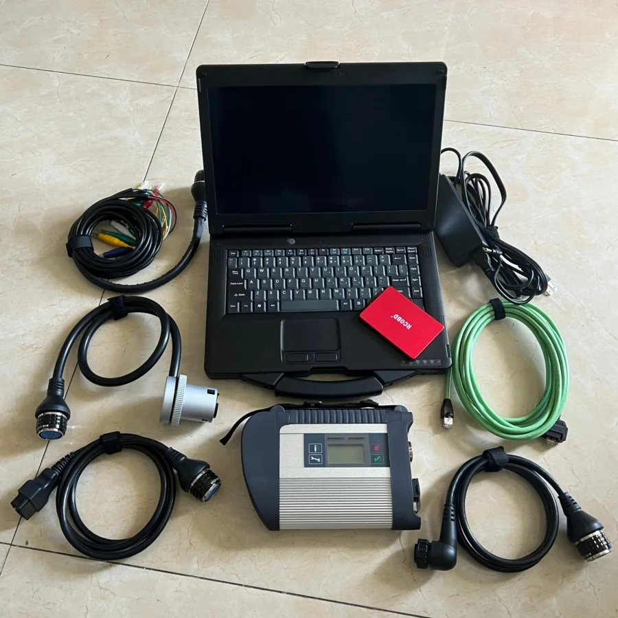 Mb Xentry Star c4 SD Connect Diagnostics with Software 12/2024 Ssd in Laptop CF-53 i5 8G Full Cables Ready to Use WINDOWS10