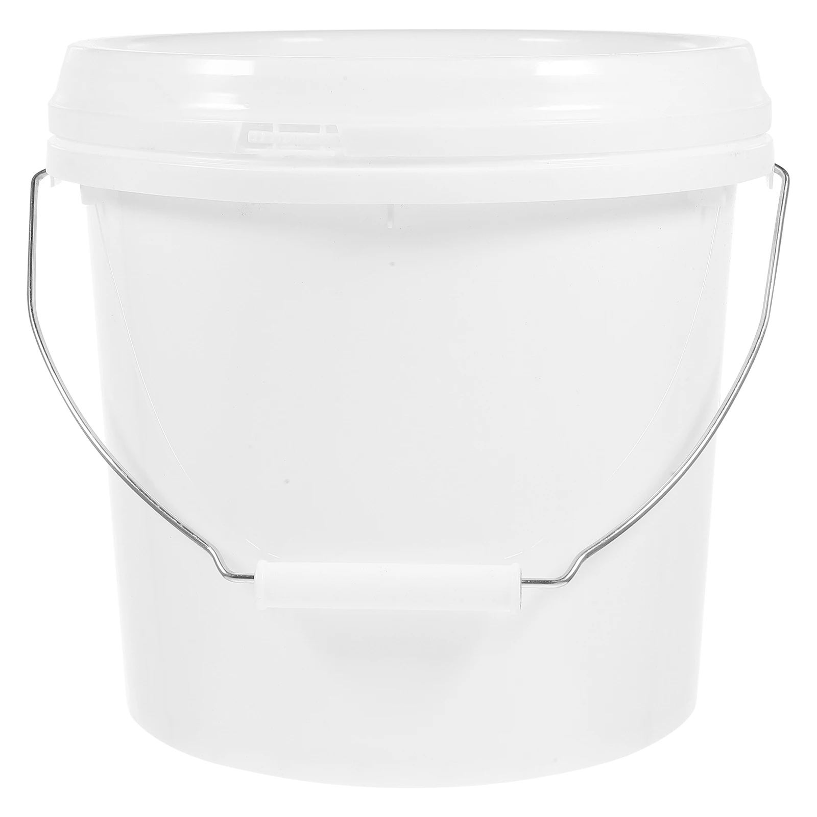 

Sealed Paint Plastic Storage Bucket Reusable High Hardness Small Bucket Easy Carry Smooth Surface Large Capacity Painting
