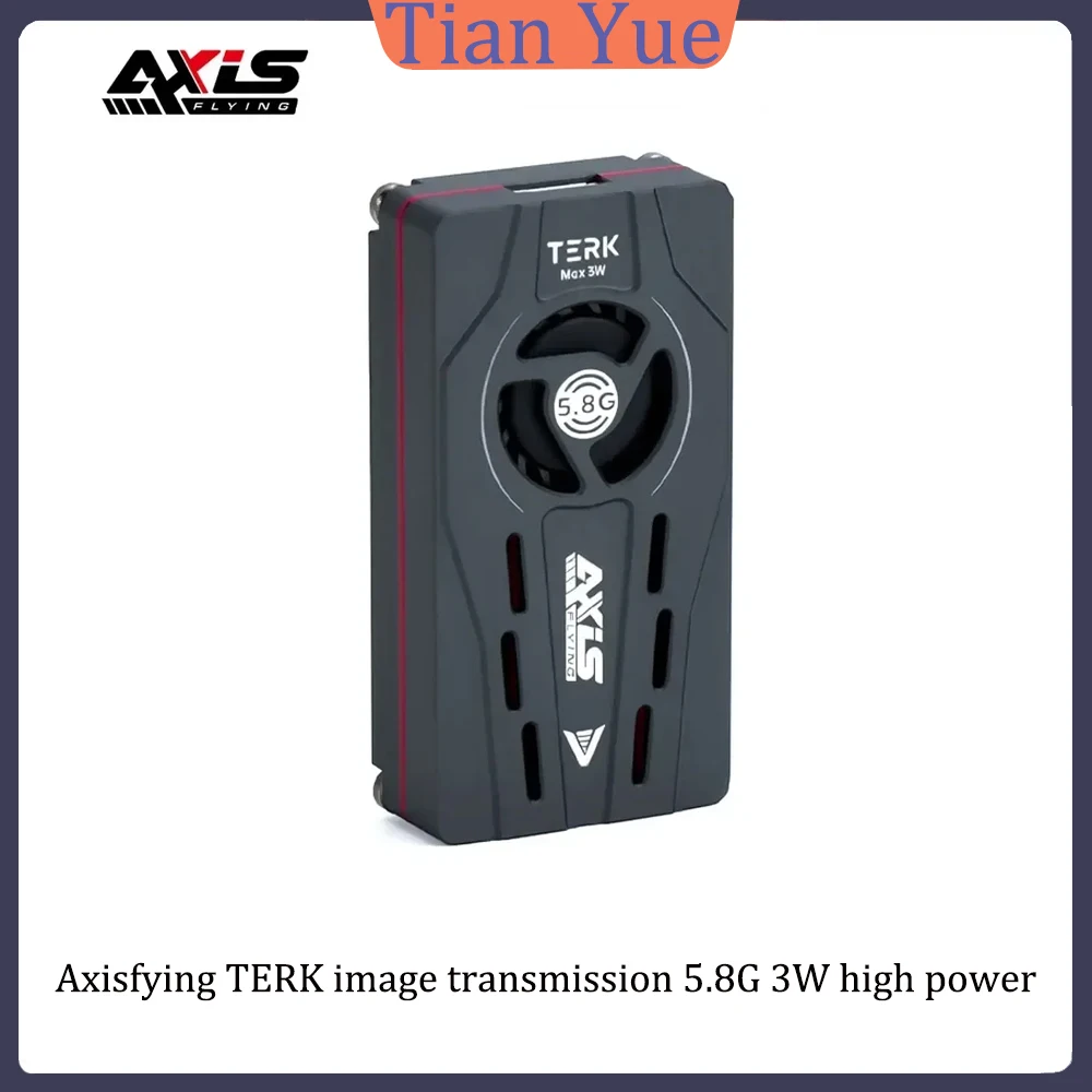 

Новый видеопередатчик Axifying TERK Max 5.8G 3W VTX с вентилятором, радиатором с ЧПУ, кнопкой двойной функции, встроенным микрофоном, бесшумным пультом ДУ, подходит для RC FPV дронов