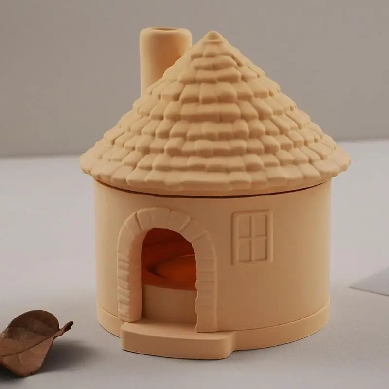 652F Versatile House Shaped Silicone Mold For Crafting Resin Ornaments And Gifts