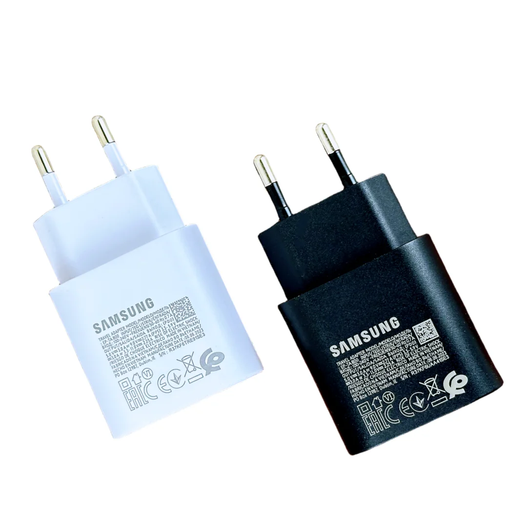 Original Samsung 25W Charger Super Fast Charge Type C Cargador Cable For Galaxy S23 S22 Plus S21 S20 FE Note 20 10+ A54 A34 5G