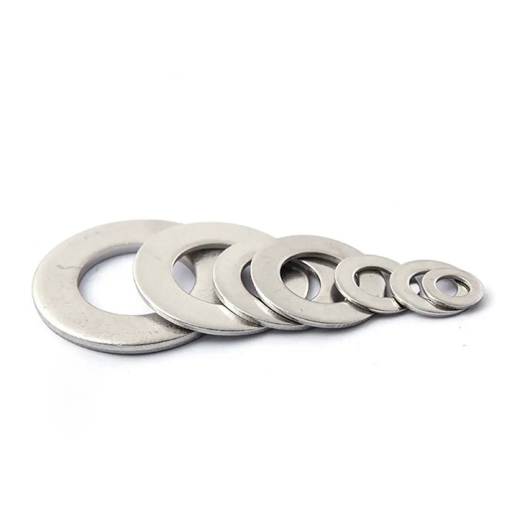 Universal Flat Washers Kit Metric Sizes M2 To M10 Stainless Steel Fasteners Hardware Components Basic Maintenance Repair Equipme