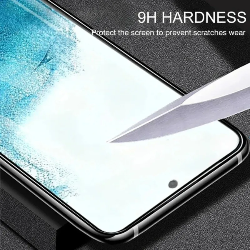 4Pcs Tempered Glass For Samsung Galaxy S24 S22 S21 S20 FE Plus 5G Screen Protector Glass Sansung S23 Plus Protective Glass