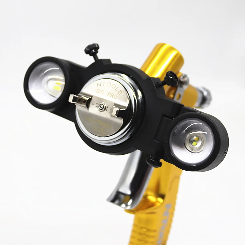 Spray Gun Light Airbrush Light Spray Paint Fill Light Universal Spray Gun Light Adjustable Size Lighting Searchlight Spray Gun