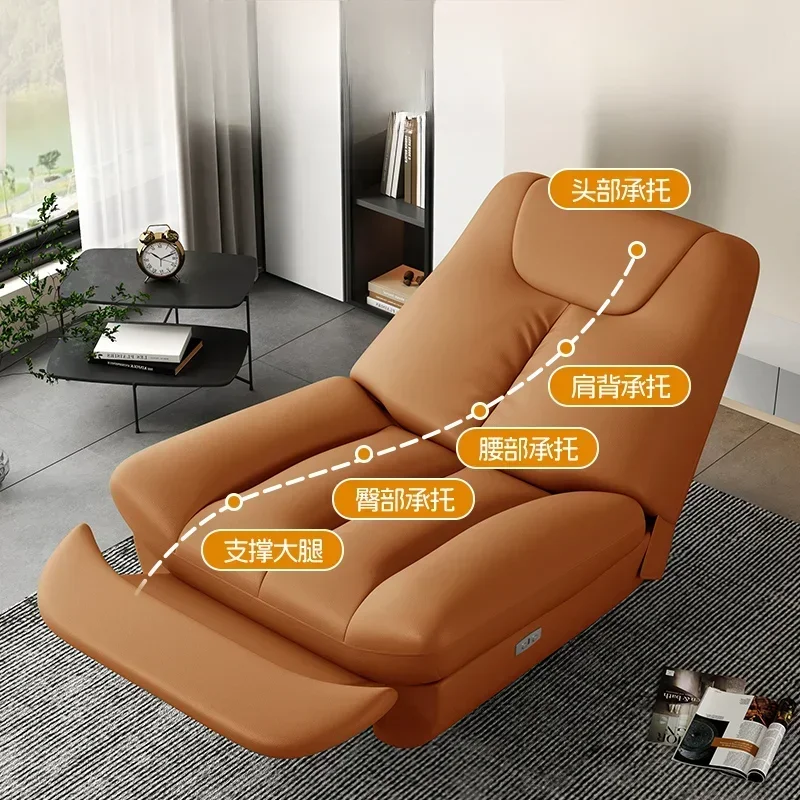 Relax Function Living Room Chair Nordic Modern Chaise Recliner Chair Bedroom Comfy Luxury Sedie Da Soggiorno Home Furniture