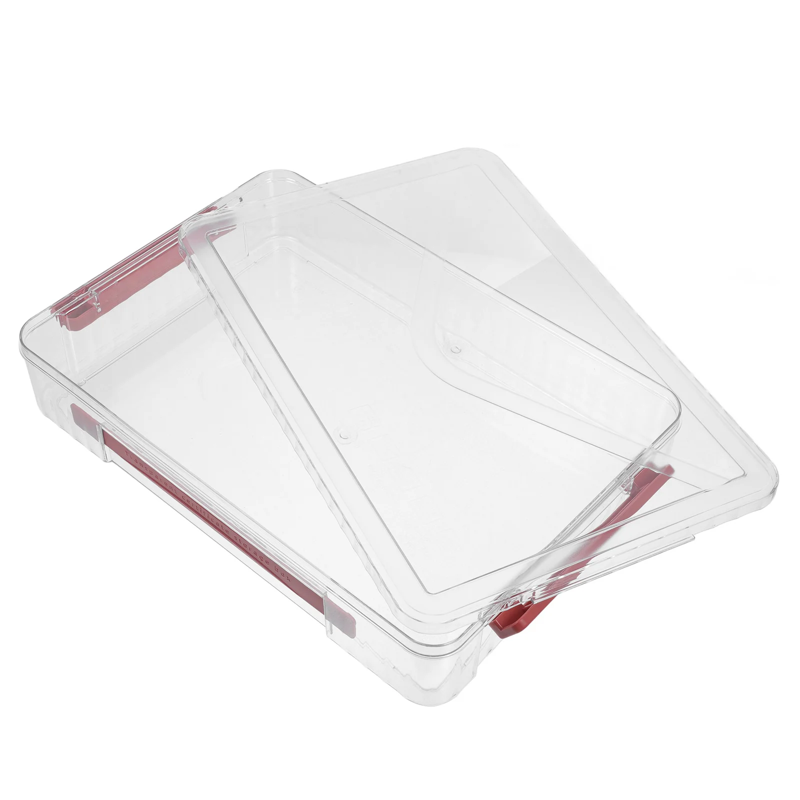 ID Storage Box Paper Bins Craft Organizers and Document Book Containers Case The Pet File Boxes with Lids Plastic Magazine