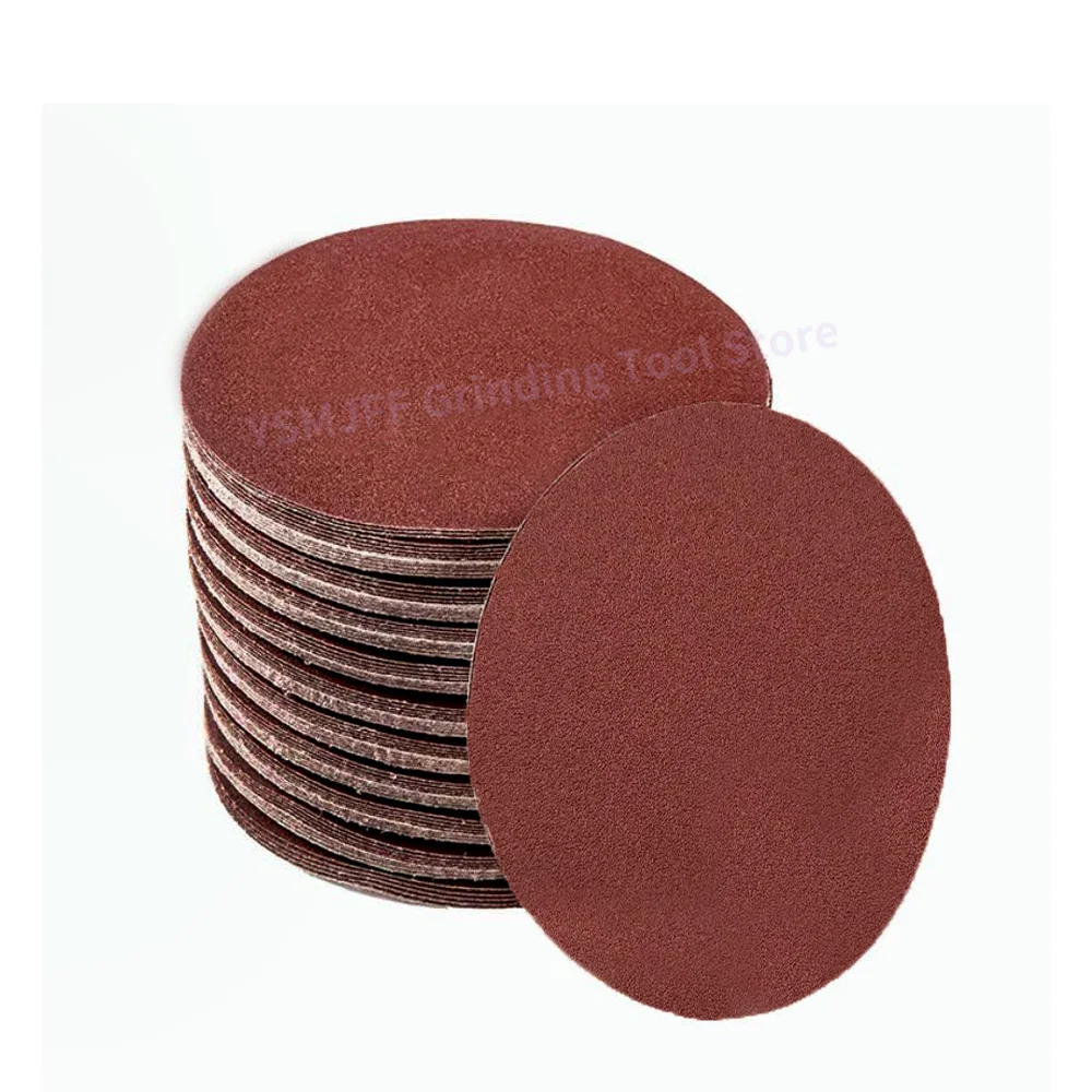 50 PCS 5 Inch Sanding Discs,40-2000 Grits Hook and Loop Abrasive Sanderpaper Sanding Pad For Random Orbital Sander Metal Sanding