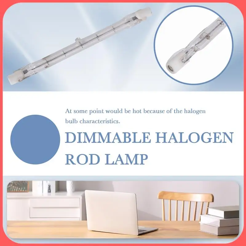 

AA89-R7S Галогенная лампа 118 мм, 200 Вт, 230 В, упаковка из 10 галогенных стержней R7S Галогенная лампа R7S с регулируемой яркостью Галогенные стержневые лампы