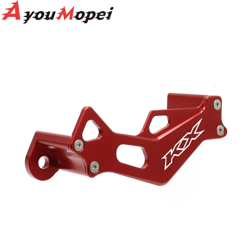 KX LOGO Rear Brake Caliper Guard Cover For Kawasaki KX250 2019-2021 KX250F 2004-2018 KX450 2019-2021 KX450F 2006-2018