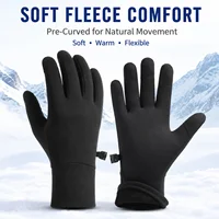 Thermal Glove Liners Men Women Lightweight Touchscreen Thin Winter Gloves for Skiing Motorcycle Cycling Running Outdoor 5