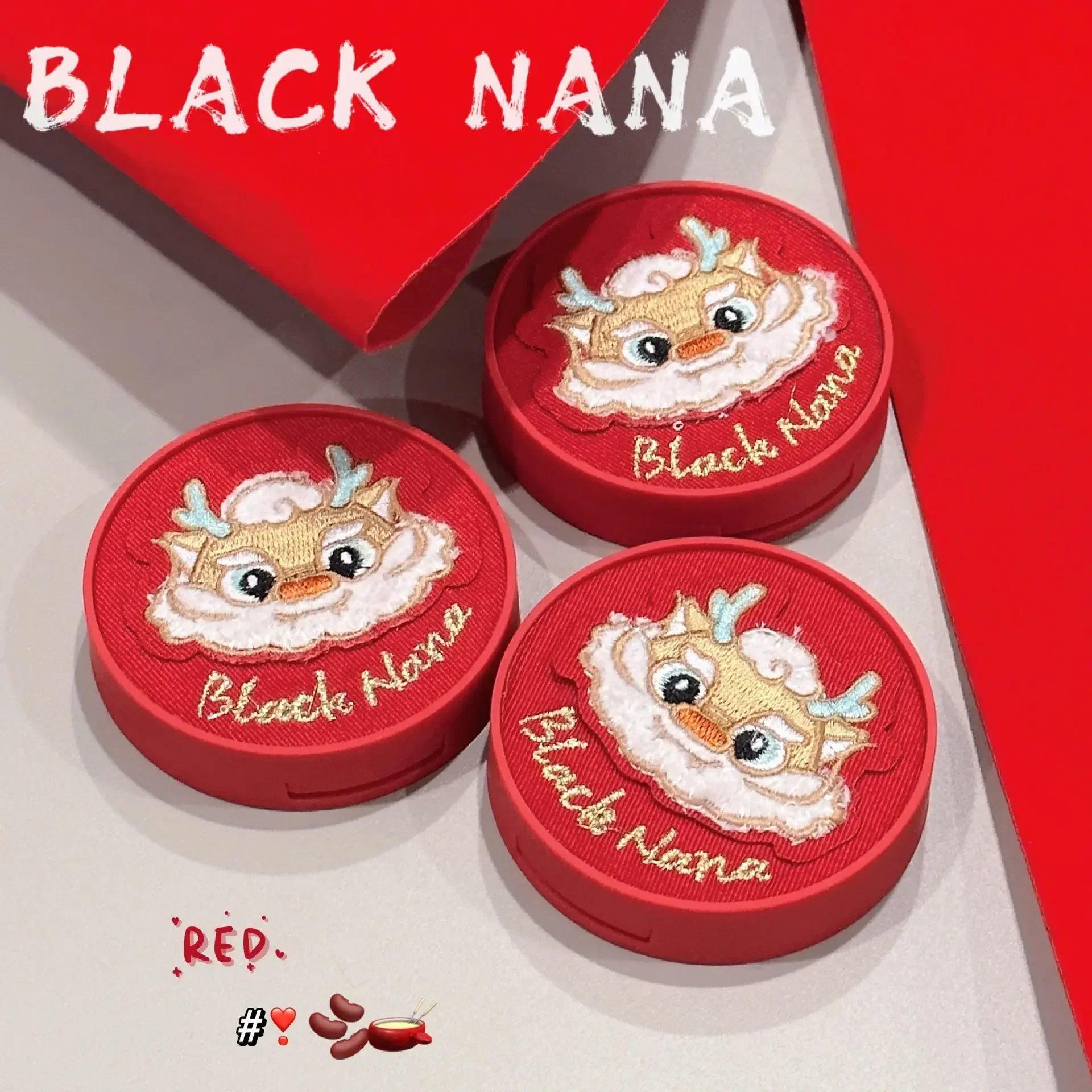 BLACK NANA Blush monocolore Fard per il viso Finitura opaca Tinta naturale per guance Contouring Trucco femminile Cosmetici di bellezza rara