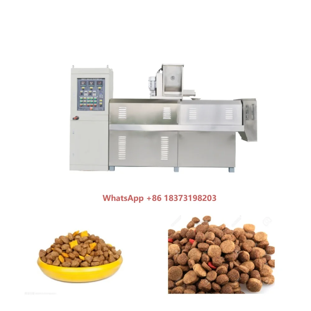 

Stainless Steel Dog Animal Food Extruder Manufacturing Machine Pet Dog Food Processing Line