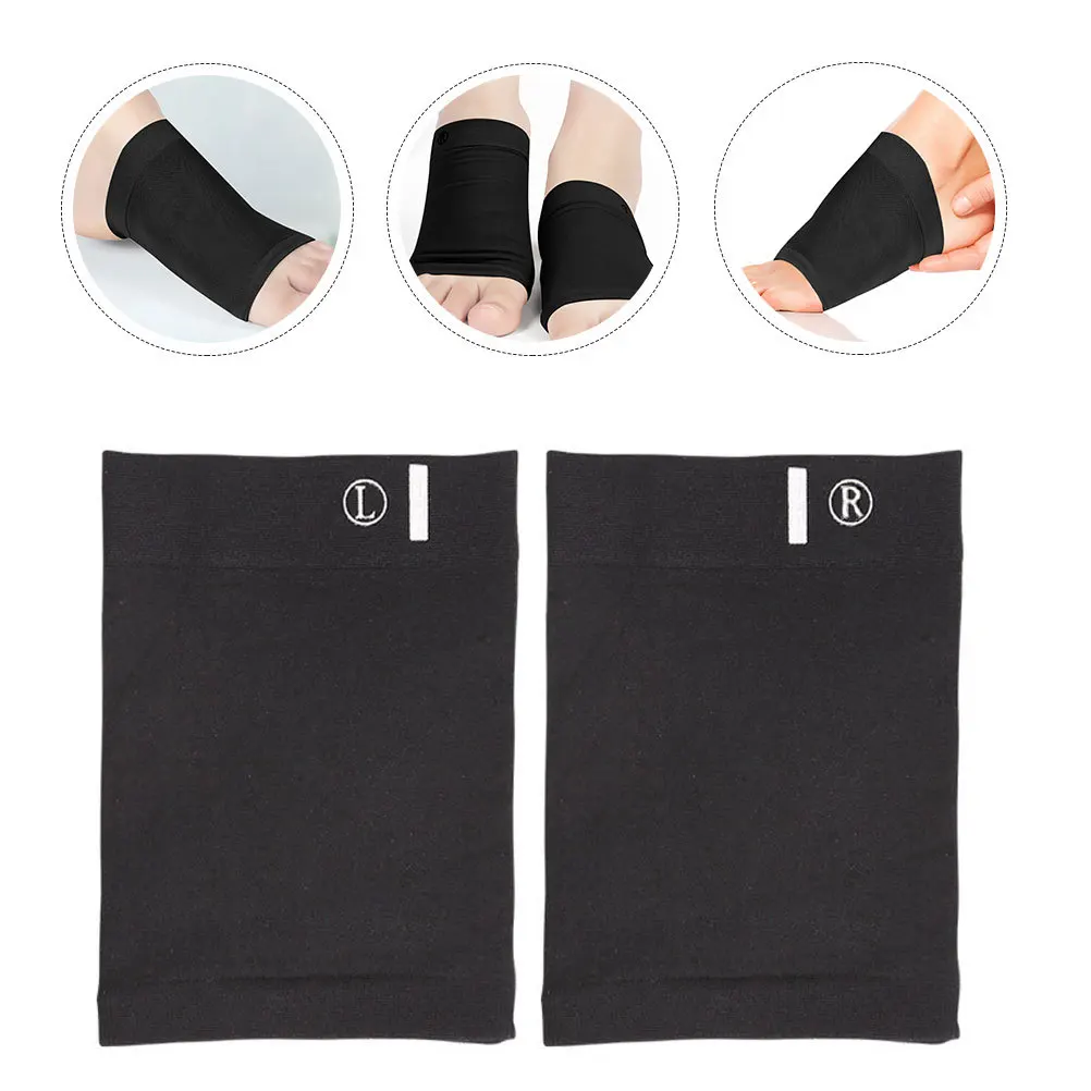 

1Pair Durable Arch Foot Pads Sebs Polyamide Supple Material for Hiking Running Flatfoot Groups Gift Idea Flatfoot Support Socks