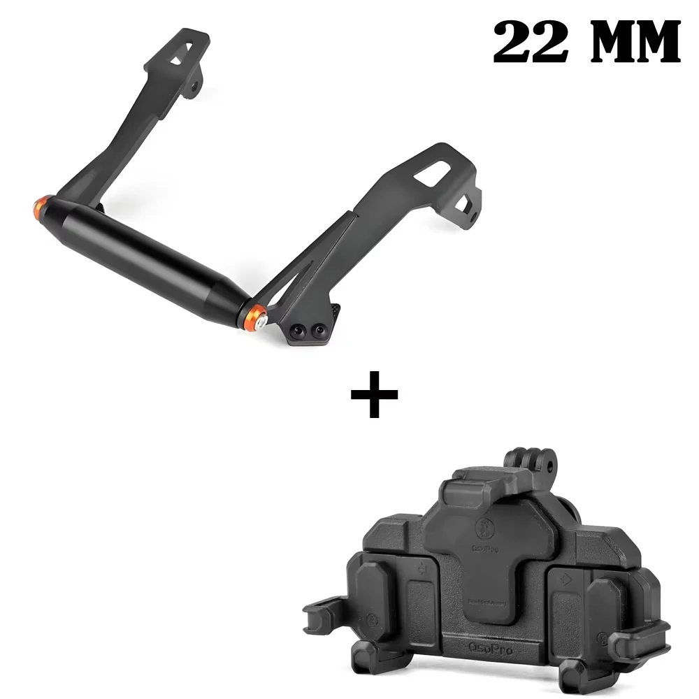 Support GPS pour téléphone portable moto, support de Navigation, adaptateur d'équipement de montage 12/22MM pour Honda ADV350 ADV 350 2025-