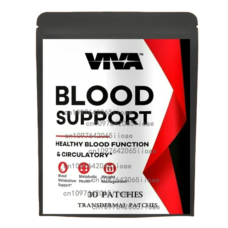 

Утюг с палицевыми промывочными пластырями, витаминами С, B6, B12, поддержка крови 5-в-1 — 30 пластырей на одну месяц