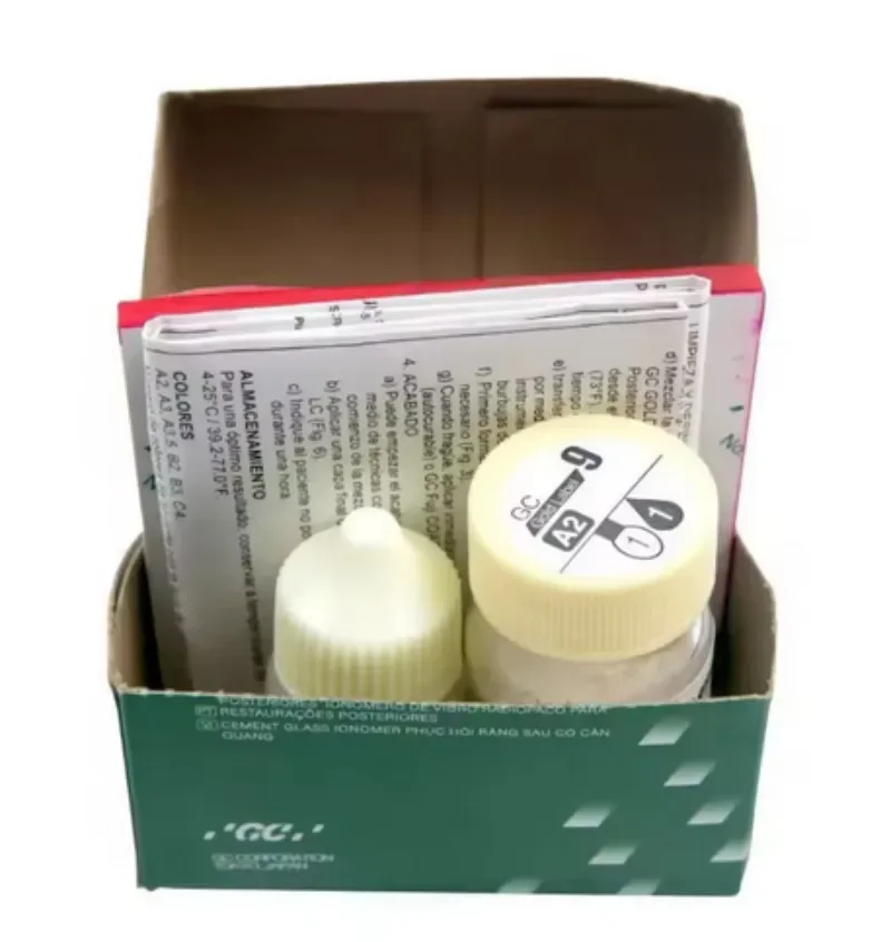 Dental Fuji IX Glass Lonomer Cement Materia High Strength Posterior Restorative Powder and Liquid Lable Dentistry Supplies view 4