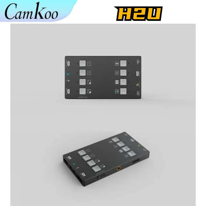 CAMKOO H2U DUAL 4K HDMI AUDIO VIDEO MIXINGCAPTURE No driver requited 6Screen Mode Configurations 2*4K HDMI™ TO USB-C™