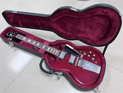 Jazz SG V-Brand Joystick Vibrato Electric Guitar Case Hard Case Drum Head Free Shipping