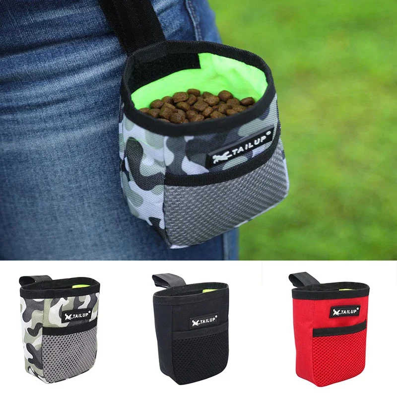 1PC Pet Dog Puppy Training Treat Snack Bait Pet Feed Pocket Pouch Obedience Agility Pouch Food Bag Pocket Snack Reward Waist Bag